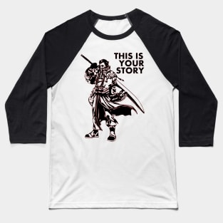 Final Fantasy X Sir Auron Baseball T-Shirt